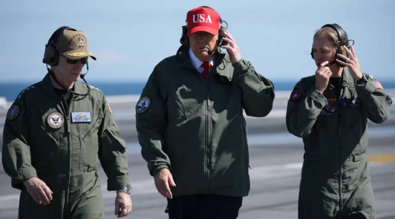 ‘နောက် အောင်ပွဲ’ အတွက် အမေရိကန် အသင့်ဟု ထရမ့်ဆို၊ ‘စစ်မှန်သည့် သဘောတူညီချက်’ကို မလိုက်နာမချင်း အီရန်အနီး ဆက်လက်တပ်စွဲထားမည်ဟု သတိပေး