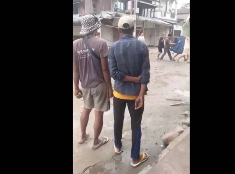 ဖားကန့်တွင် လက်နက်ကြီးထိမှန်ပြီး ကလေးငယ် သေဆုံးကာ ၂ ဦး ဒဏ်ရာရ