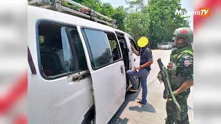 ပုံဟောင်းတွေနဲ့ ကျောင်းသုံးပစ္စည်းသယ်လာတဲ့ကားကို PDF တွေကဖမ်းဆီးတယ်လို့ ဖန်တီးဖြန့်ဝေ