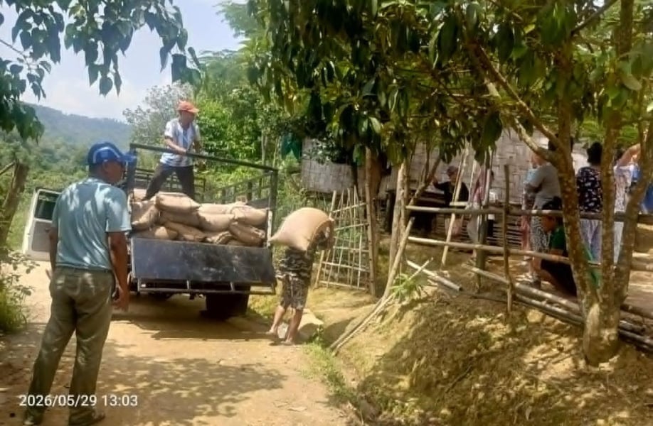 ဆန်ထောက်ပံ့ပေးသည့် မီဇိုရမ်အစိုးရကို ကျေးဇူးတင်ကြောင်း မြန်မာစစ်ဘေးရှောင်များ ပြော